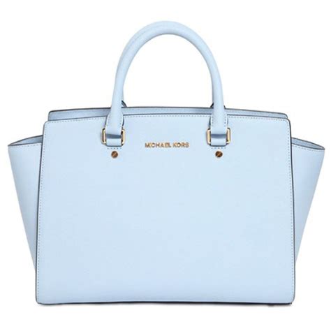 michael kors hellblaue tasche|michael kors clothing.